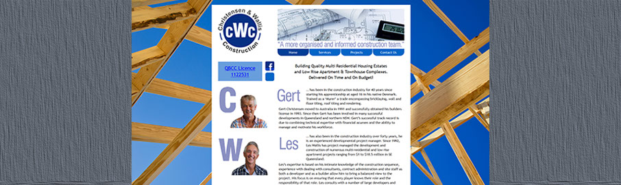Ad Advantage created CW Construction four page website, effectively promoting and managing their digital and printed marketing media.